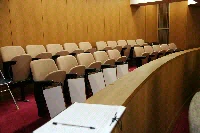町議会傍聴席