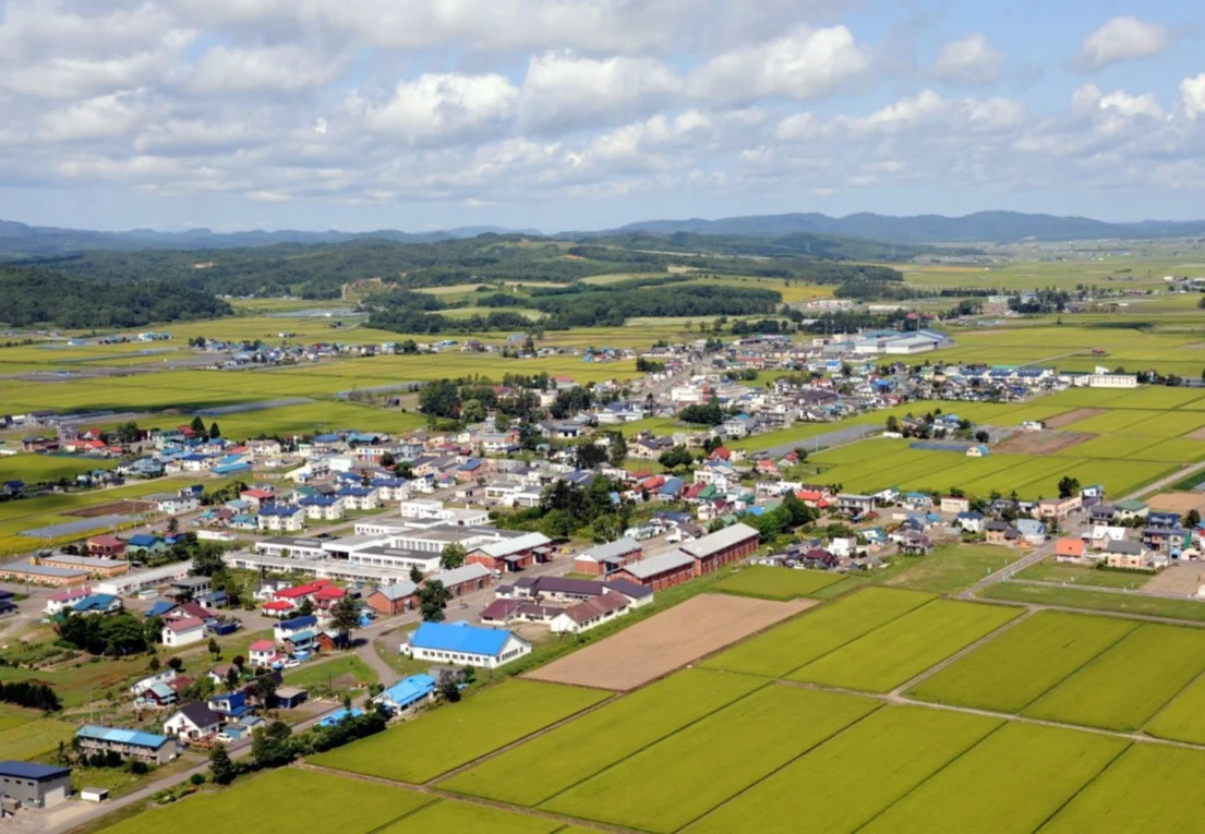 北竜町の風景